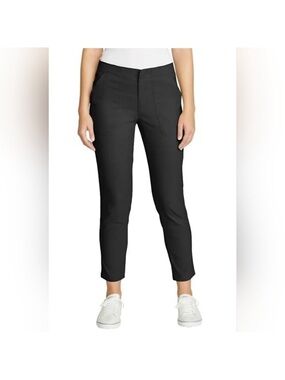 Eddie Bauer Black Slim Ankle Pants.  NWOT